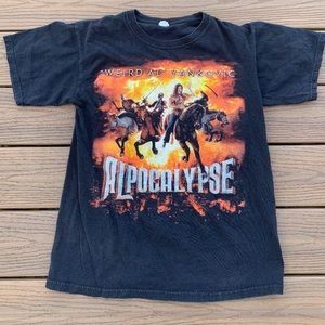 Weird Al Yankovic Apocalypse Tour t-shirt, Medium, Awesome Shirt!